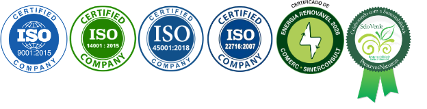 Certificações Bepack